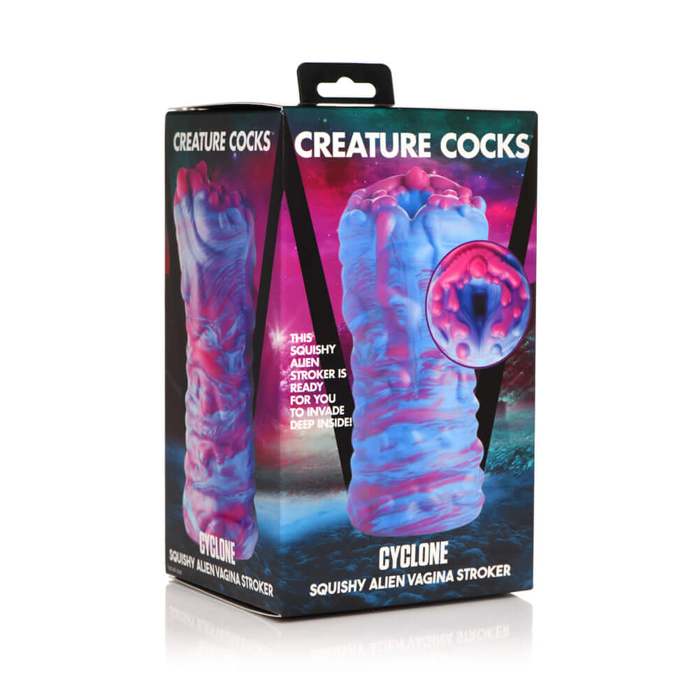 Creature Penis Cyclone Squishy Alien Vagina Stroker | 848518051639 | Discreet Personal Wellness