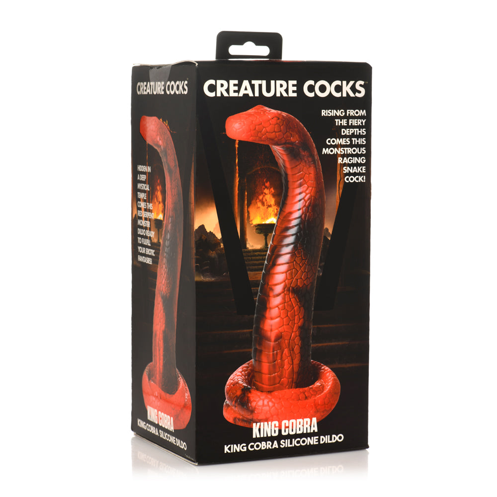 Creature Penis King Cobra Silicone Dildo | 848518052087 | Discreet Personal Wellness