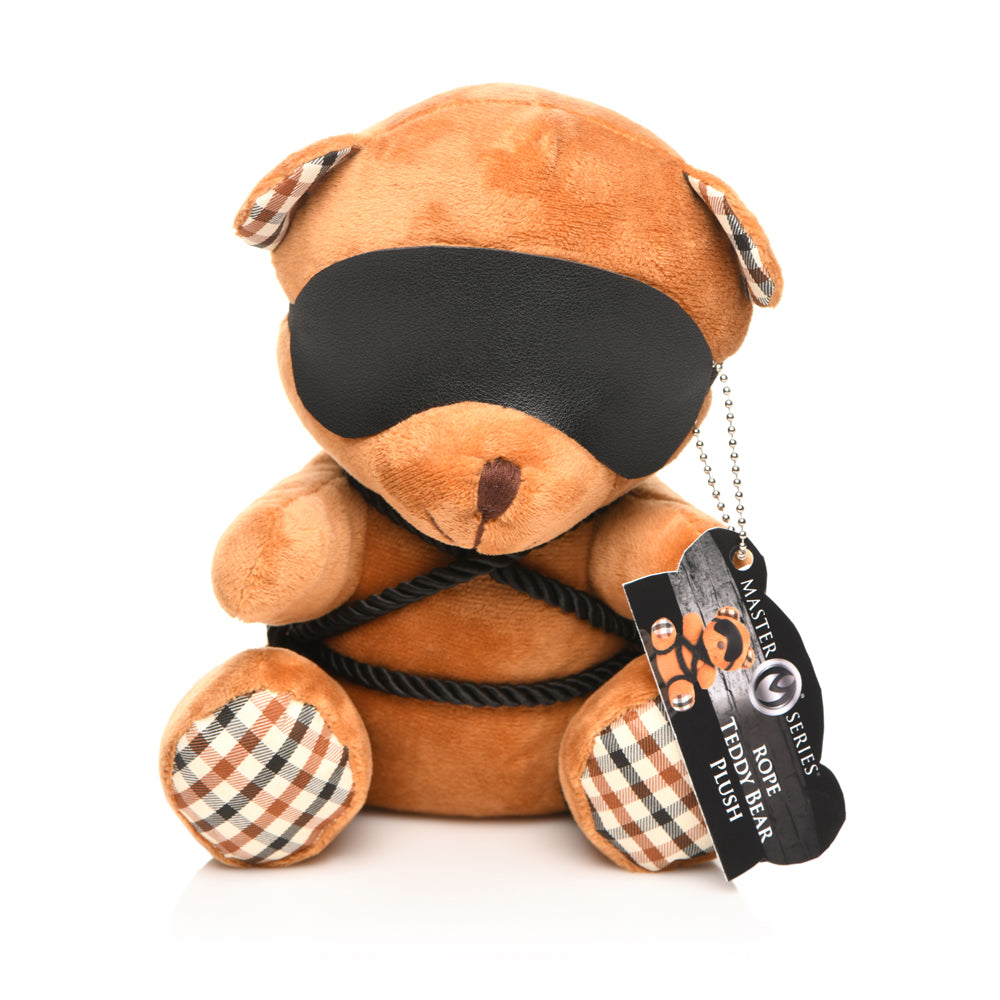 Master Series Rope Teddy Bear Plush | 848518052599 | Discreet Personal Wellness