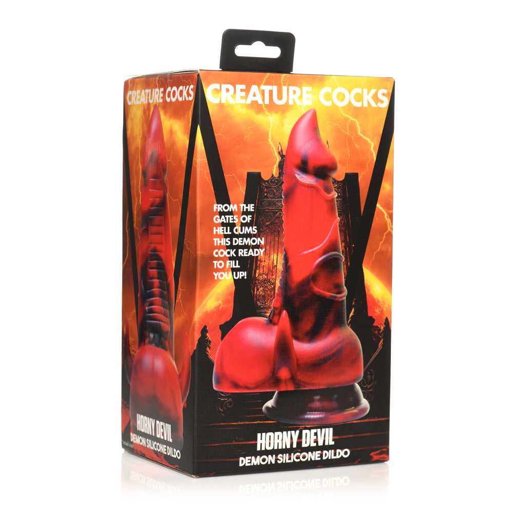 Creature Penis Horny Devil Demon Silicone Dildo | 848518052988 | Discreet Personal Wellness