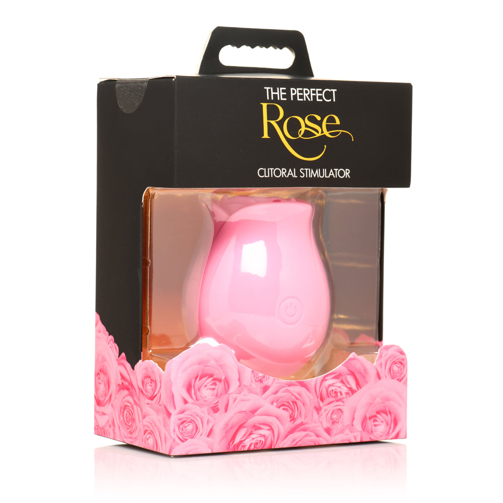 Bloomgasm The Perfect Rose Clitoral Stimulator Pink | 848518053930 | Discreet Personal Wellness