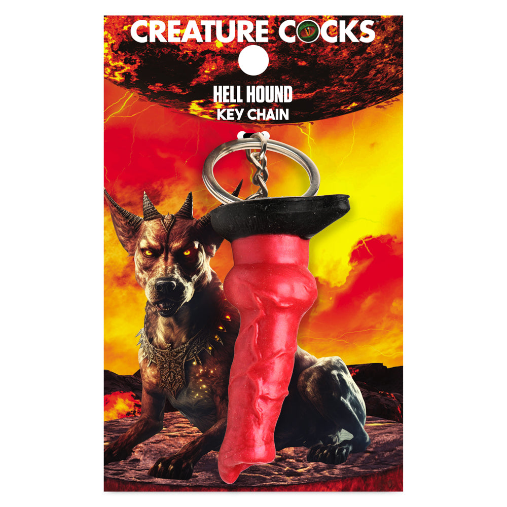 Creature Penis Hell-Hound Keychain | 848518054944 | Discreet Personal Wellness
