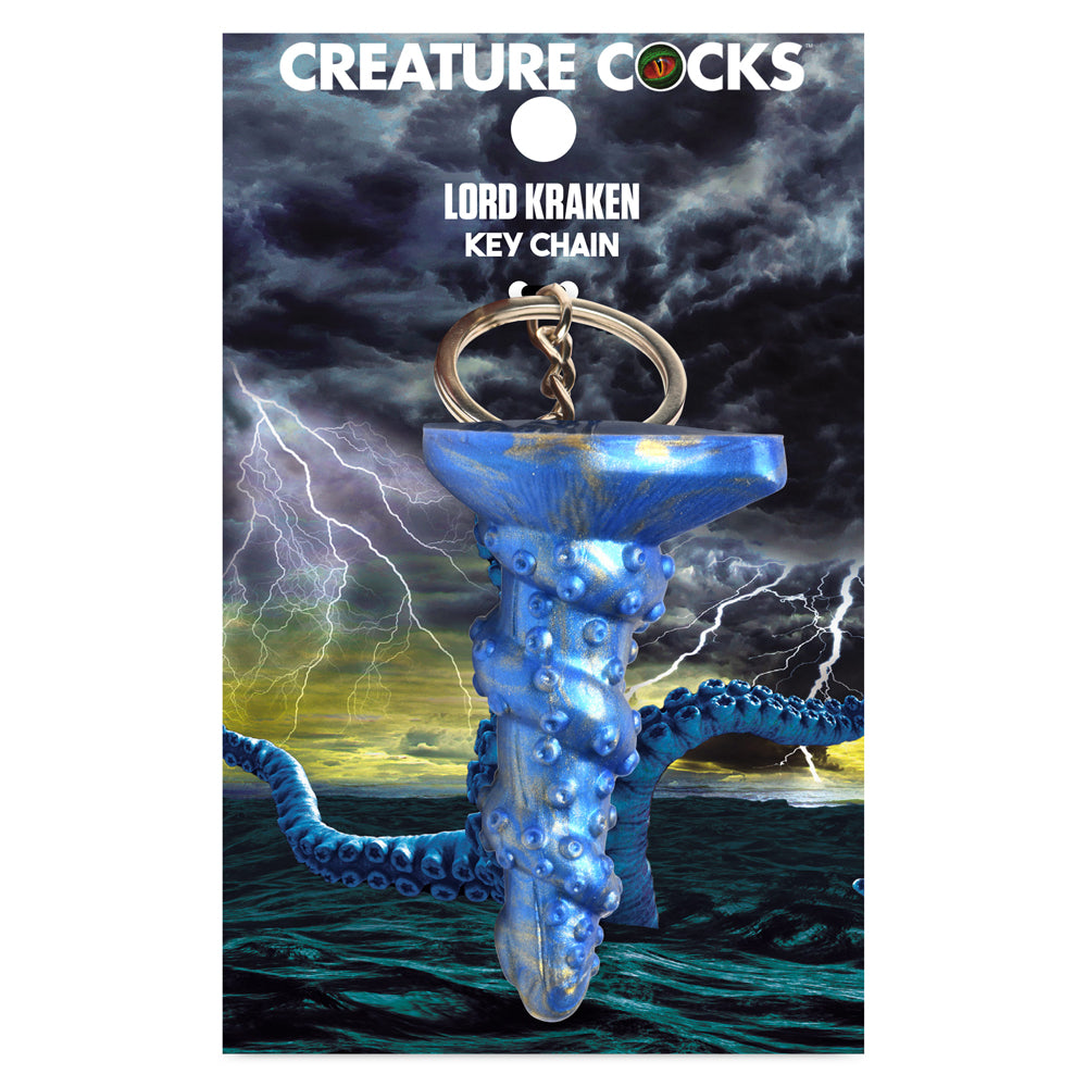 Creature Penis Lord Kraken Keychain | 848518054951 | Discreet Personal Wellness