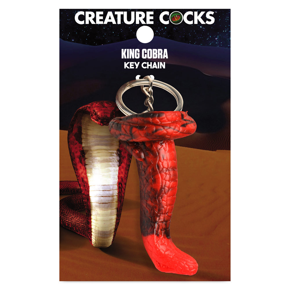 Creature Penis King Cobra Keychain | 848518054968 | Discreet Personal Wellness