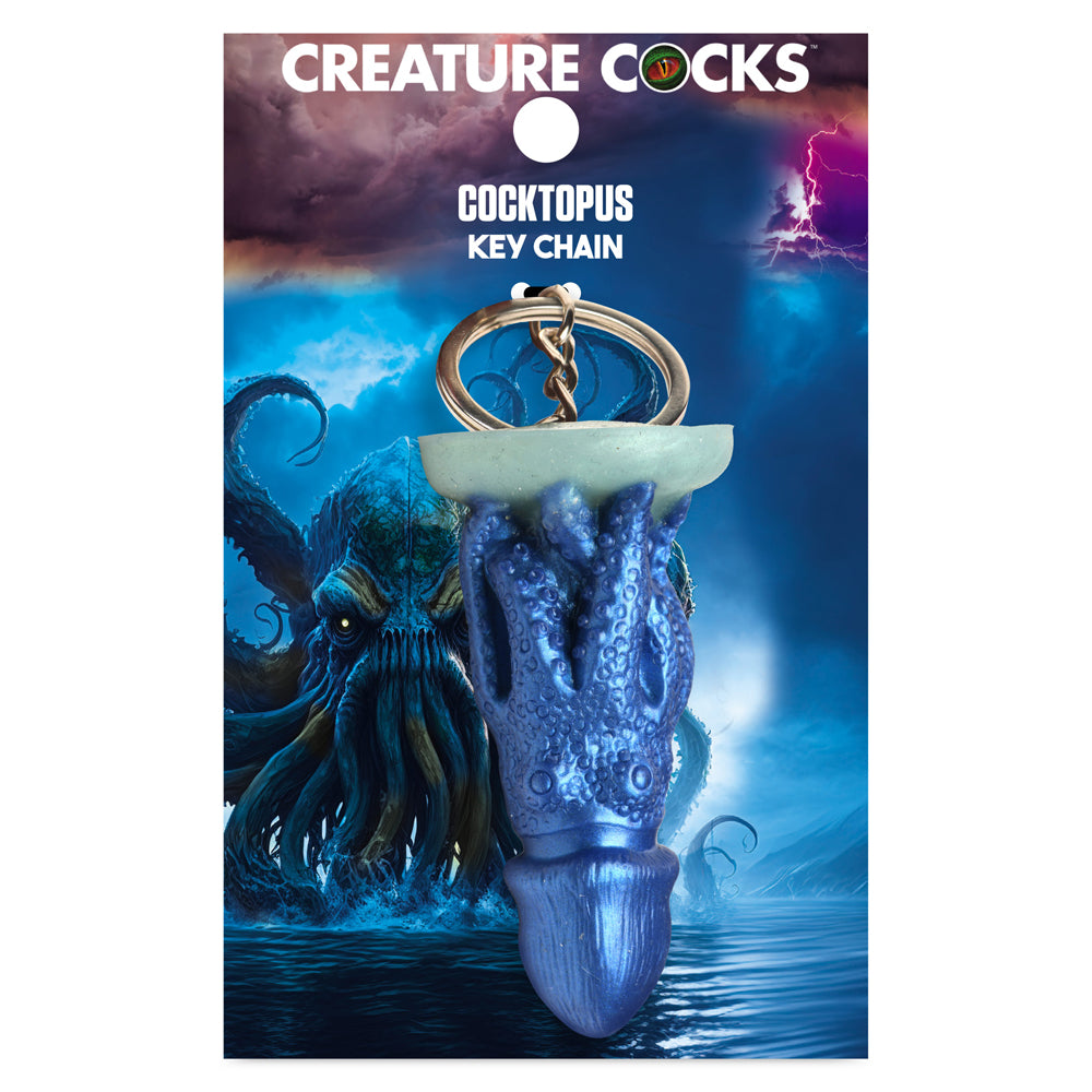 Creature Penis Penistopus Keychain | 848518054975 | Discreet Personal Wellness