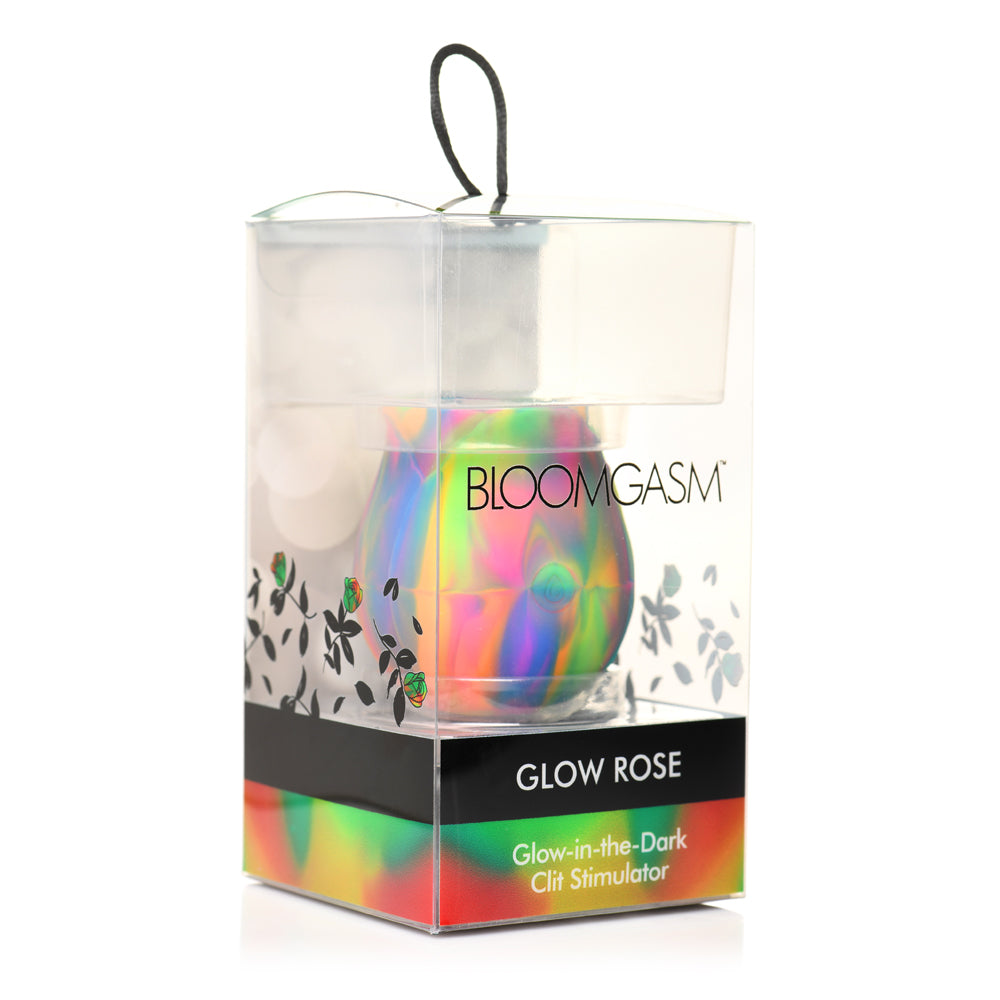 Bloomgasm Glow Rose Glow-In-The-Dark Rose Clitoris Stimulator | 848518055118 | Discreet Personal Wellness