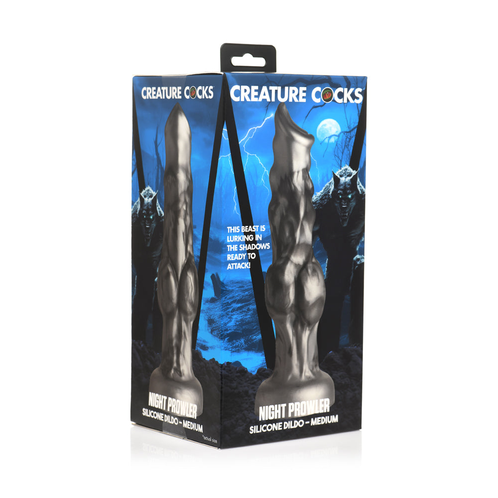 Creature Penis Night Prowler Silicone Dildo Medium | 848518055187 | Discreet Personal Wellness