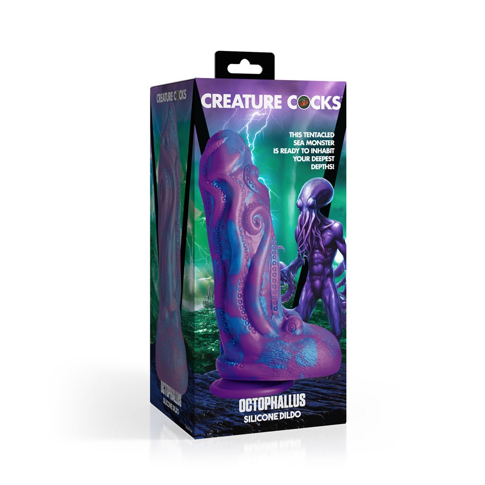 Creature Penis Octophallus Silicone Dildo | 848518055910 | Discreet Personal Wellness