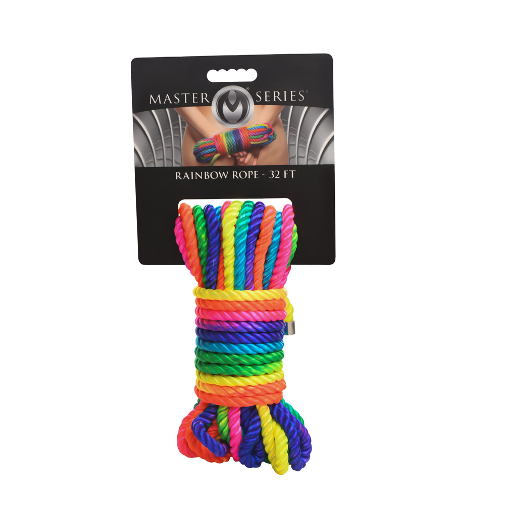 Master Series Rainbow Rope 32Ft | 848518059451 | Discreet Personal Wellness