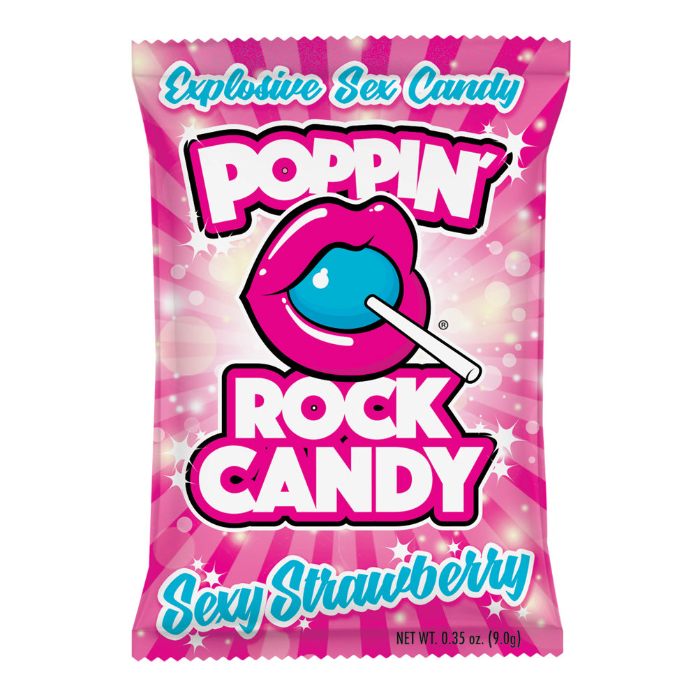 Popping Rock Candy Sexy Strawberrry | 850006647118 | Discreet Personal Wellness