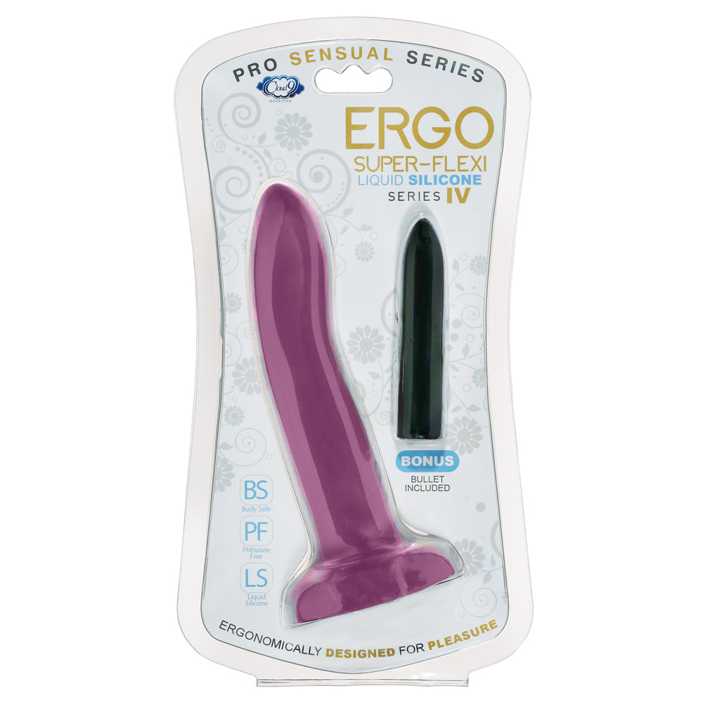 Cloud 9 Pro Sensual Ergo Super Flexi Iv Plum | 850013016358 | Discreet Personal Wellness
