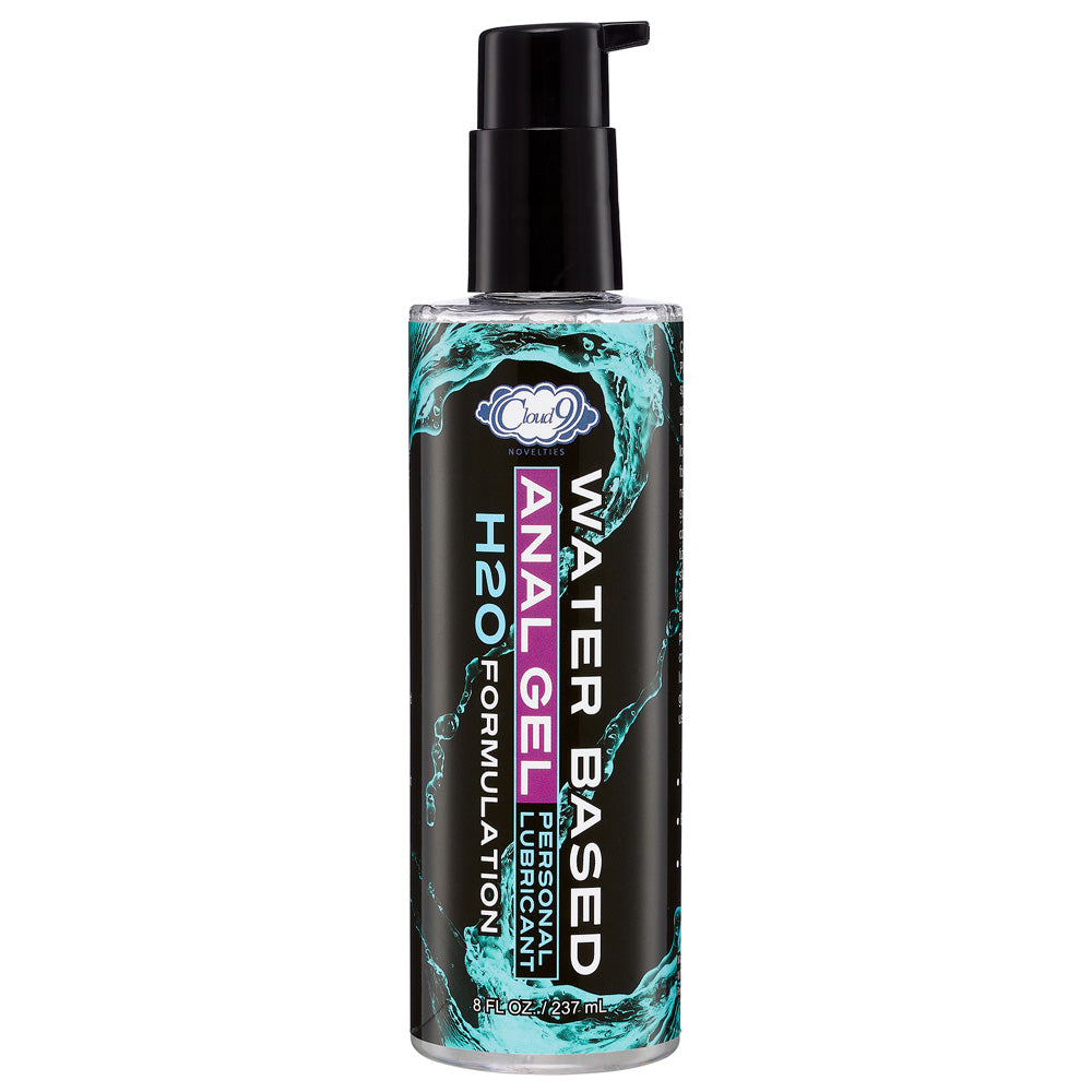 Cloud 9 H2O Anal Play Gel 8 Oz. | 850013016853 | Discreet Personal Wellness