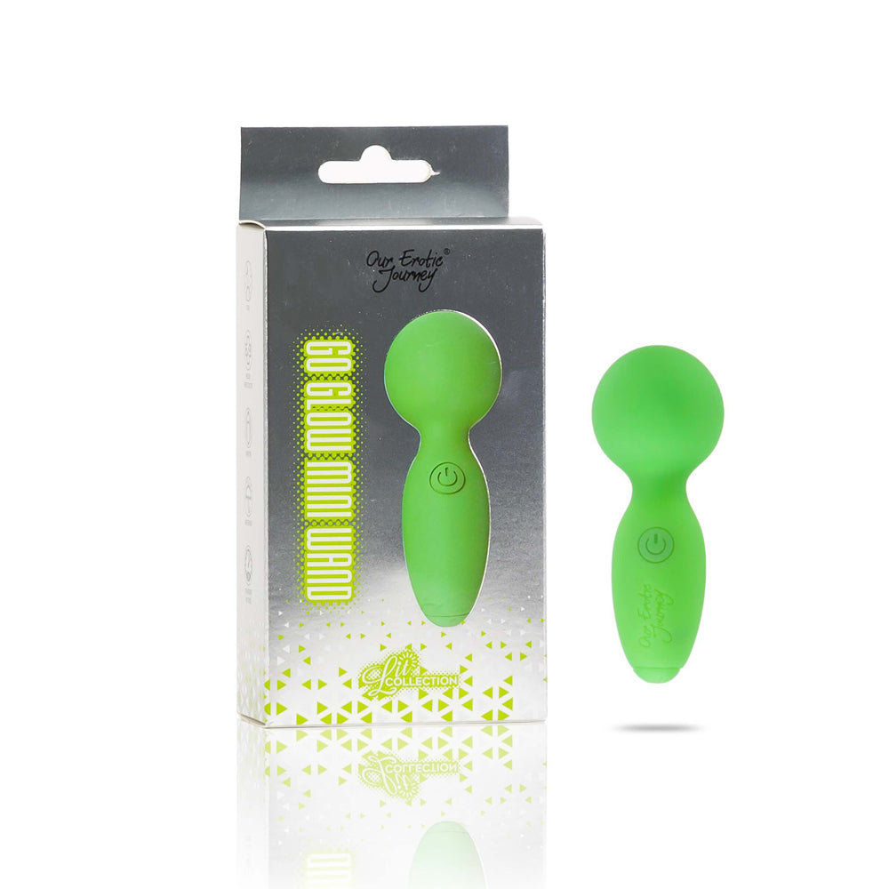 Lit Go Glow Mini Wand Green | 850017269910 | Discreet Personal Wellness