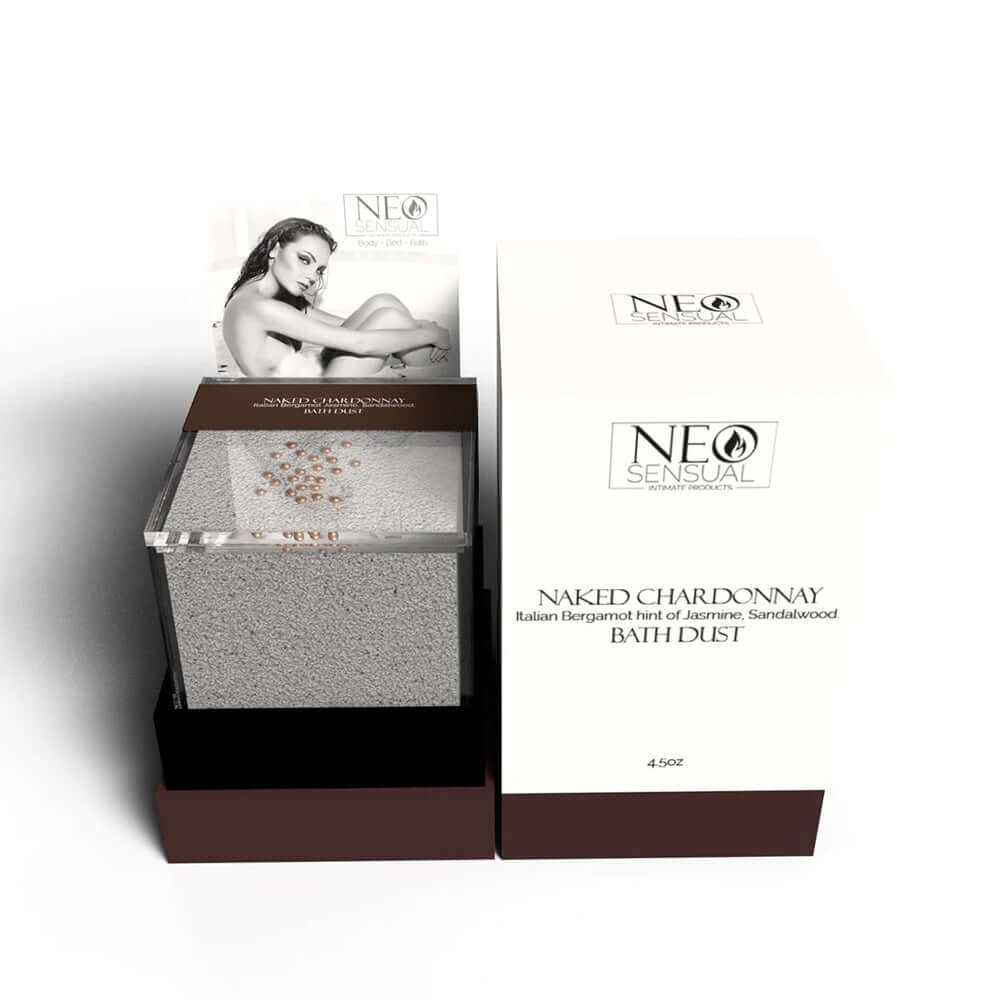 Naked Chardonnay Bath Dust | 850038145873 | Discreet Personal Wellness