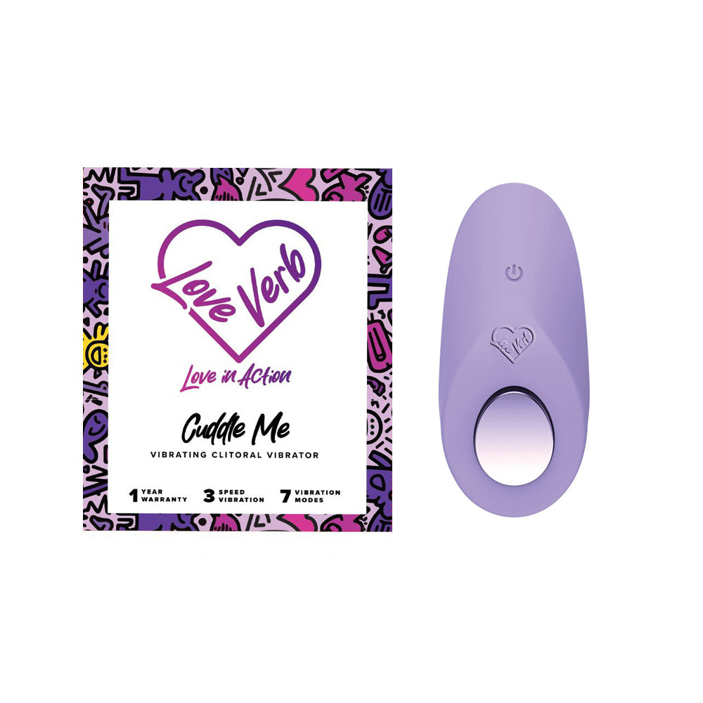 Love Verb Cuddle Me Clitoral Massager | 850047824059 | Discreet Personal Wellness