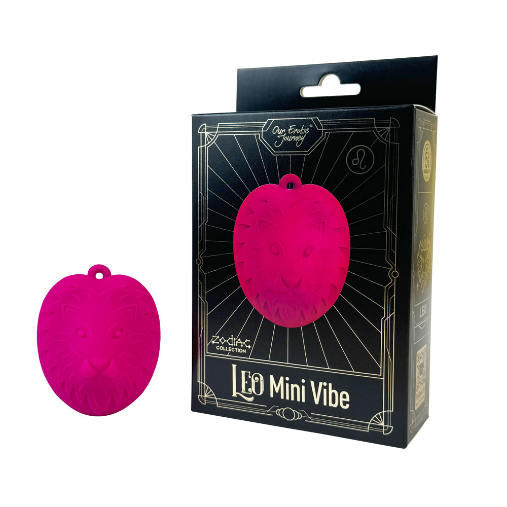 Zodiac Collection Leo Mini Vibe Pink | 850068969043 | Discreet Personal Wellness
