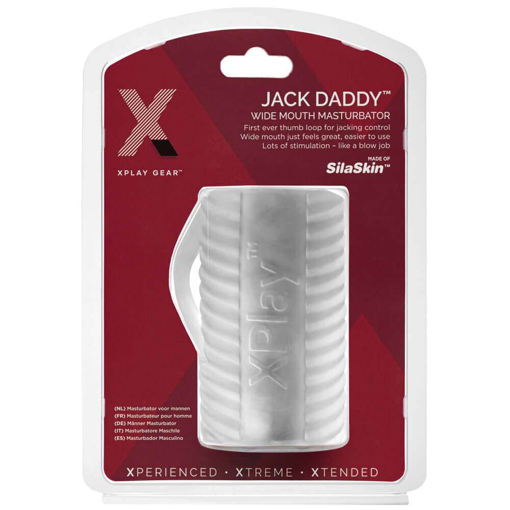 The Xplay Jack Daddy Stroker | 851127008758 | Discreet Personal Wellness