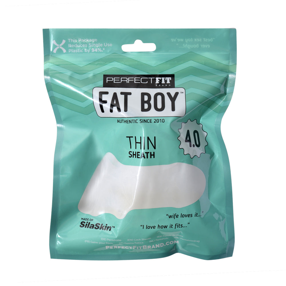 Fat Boy 4.0 Clear | 851127008864 | Discreet Personal Wellness
