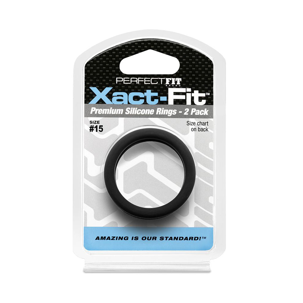 Xact-Fit #15 2 Pack Black | 854854005601 | Discreet Personal Wellness