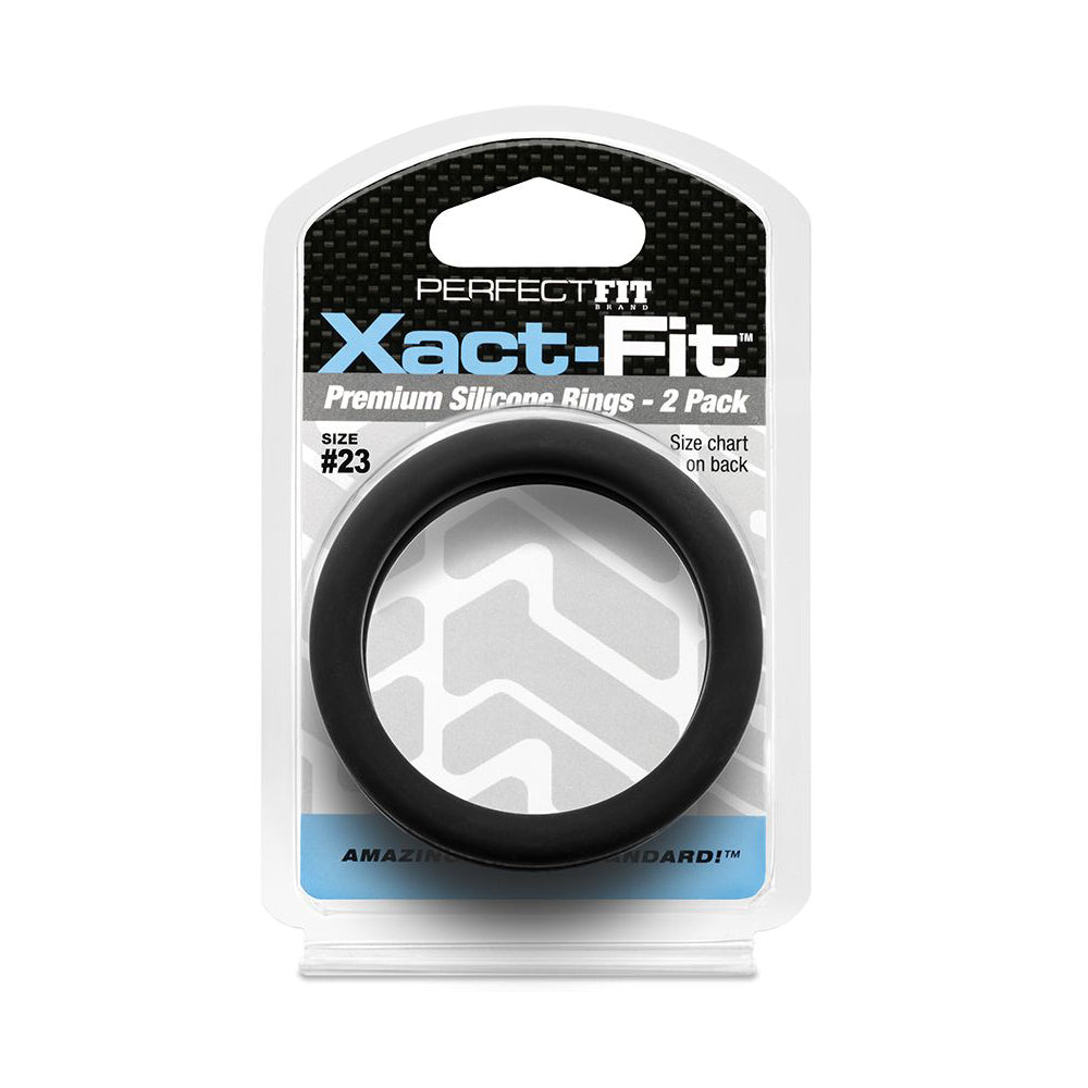 Xact-Fit #23 2 Pack Black | 854854005687 | Discreet Personal Wellness