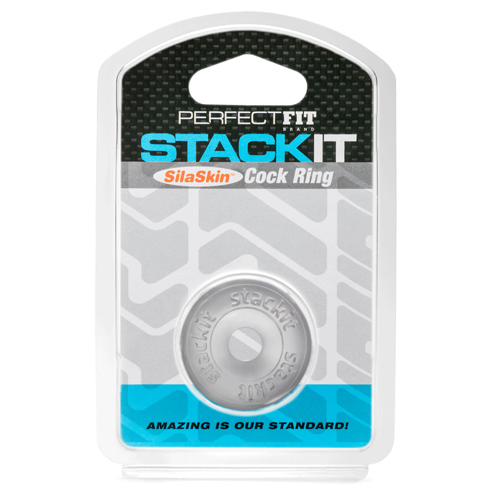 Stackit Penis Ring Clear | 854854005731 | Discreet Personal Wellness