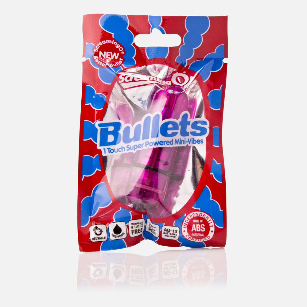 Screaming O Bullets Purple 1Ct | 854885001962 | Discreet Personal Wellness