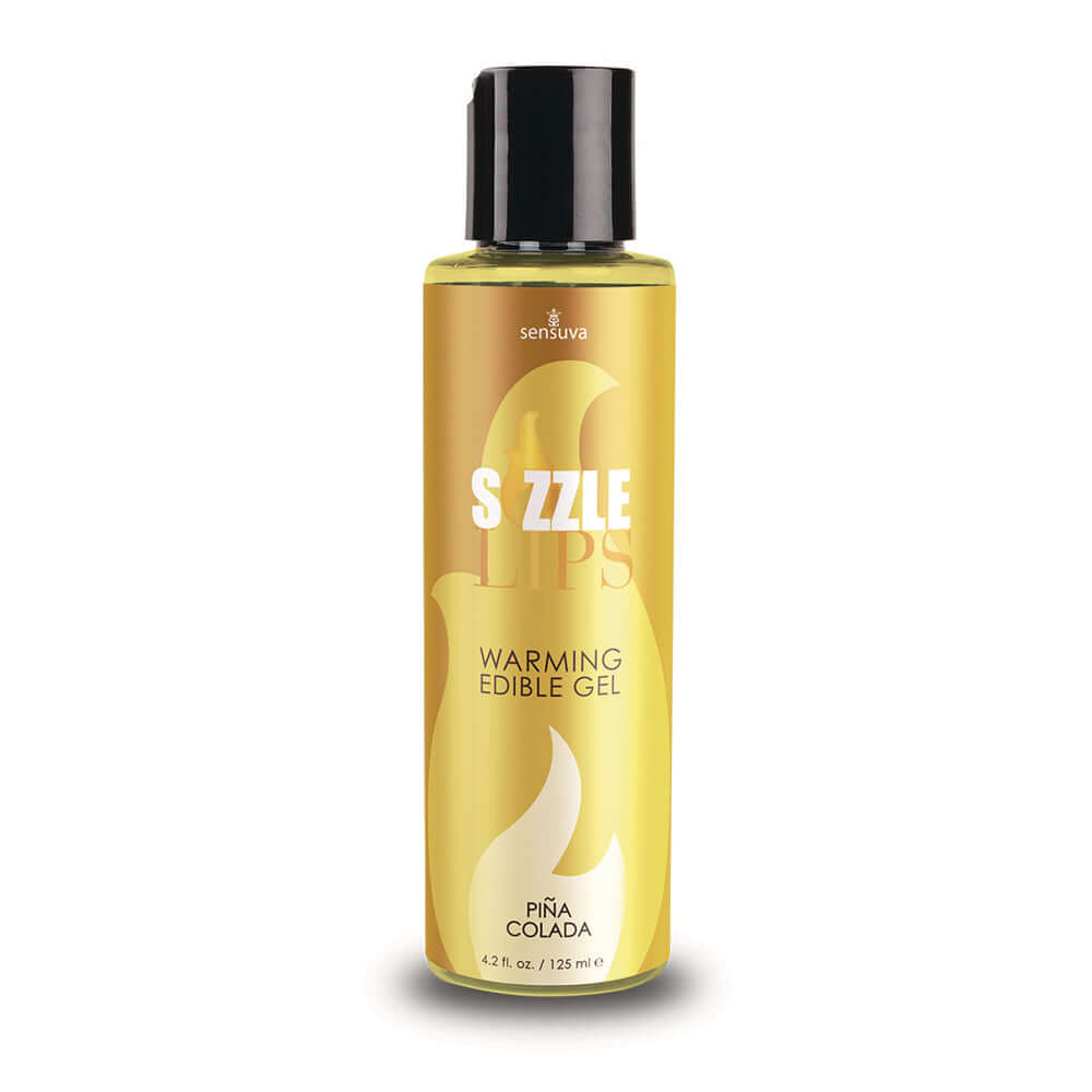 Sizzle Lips Pina Colada Warming Gel 4.2 oz. | 855559009024 | Discreet Personal Wellness