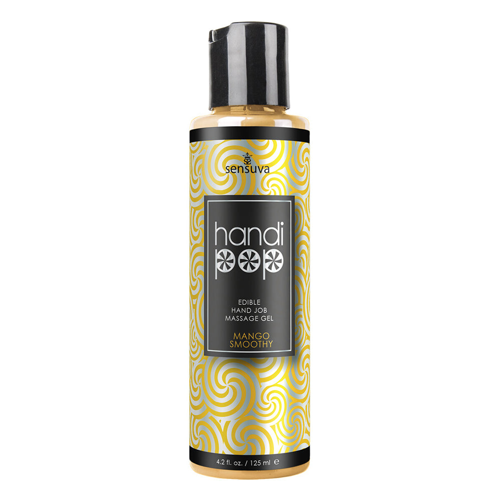 Handipop Mango Smoothie Hand Job Massage Gel 4.2 oz. | 855559009062 | Discreet Personal Wellness