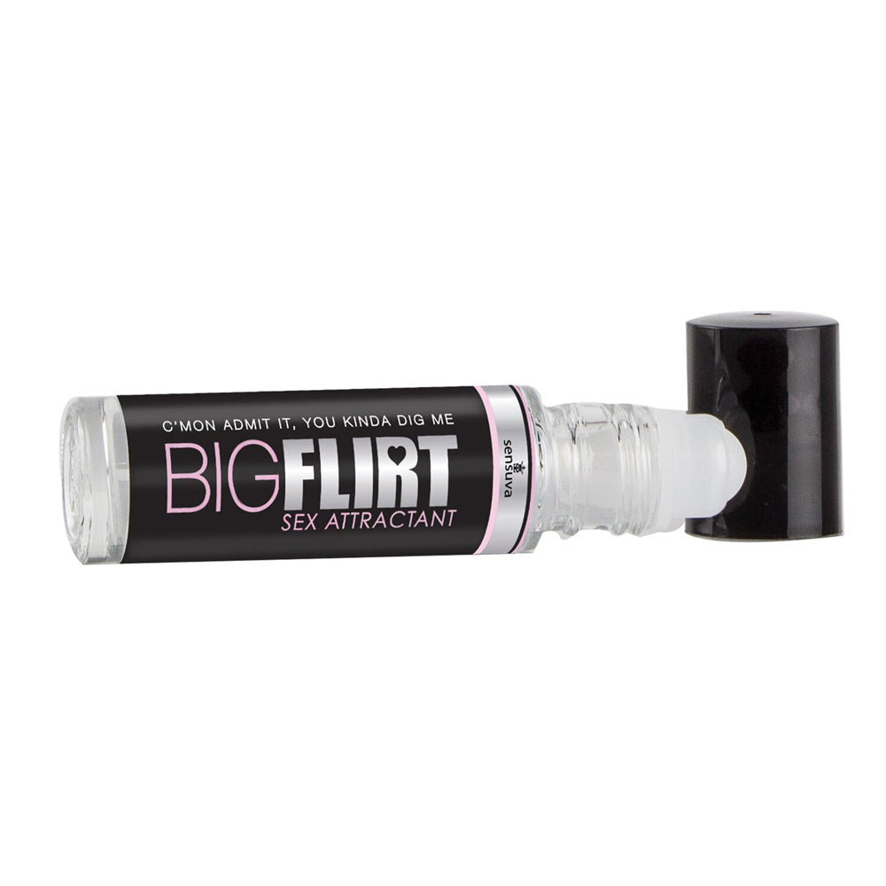 Big Flirt Pheromone Sex Attractant 0.34 oz. | 855559009802 | Discreet Personal Wellness