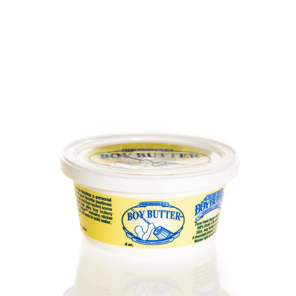 Boy Butter Lube 4 oz. Tub | 855951002005 | Discreet Personal Wellness
