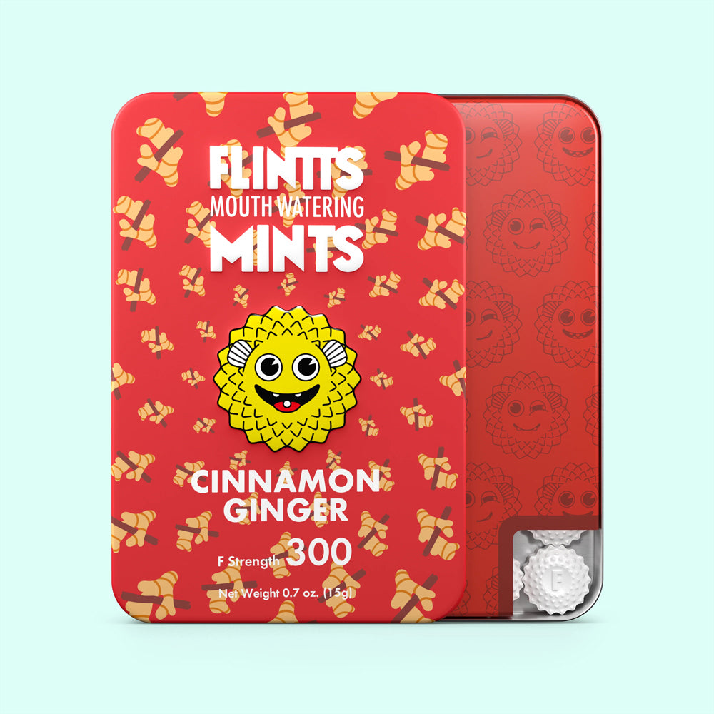 Flintts Mints Cinnamon Ginger F Strength 300 | 860000693356 | Discreet Personal Wellness