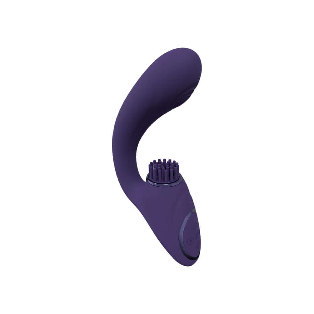 Gen Triple G-Spot Vibrator With Pulse Wave Purple | 8714273054234 | Discreet Personal Wellness