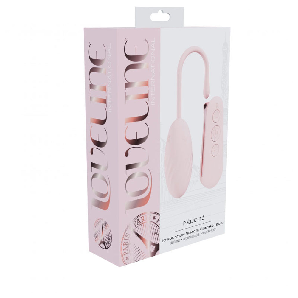 Loveline Felicite Egg Vibe Pink | 8714273058584 | Discreet Personal Wellness