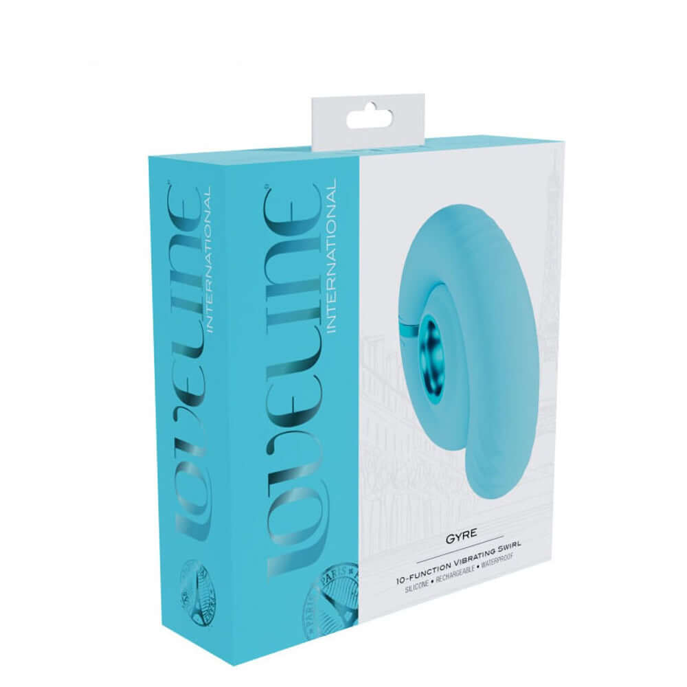 Loveline Gyre Vibrating Swirl Blue | 8714273058751 | Discreet Personal Wellness