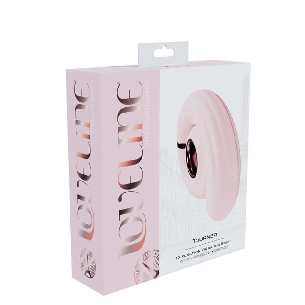 Loveline Tourner Vibrating Swirl Pink | 8714273058768 | Discreet Personal Wellness