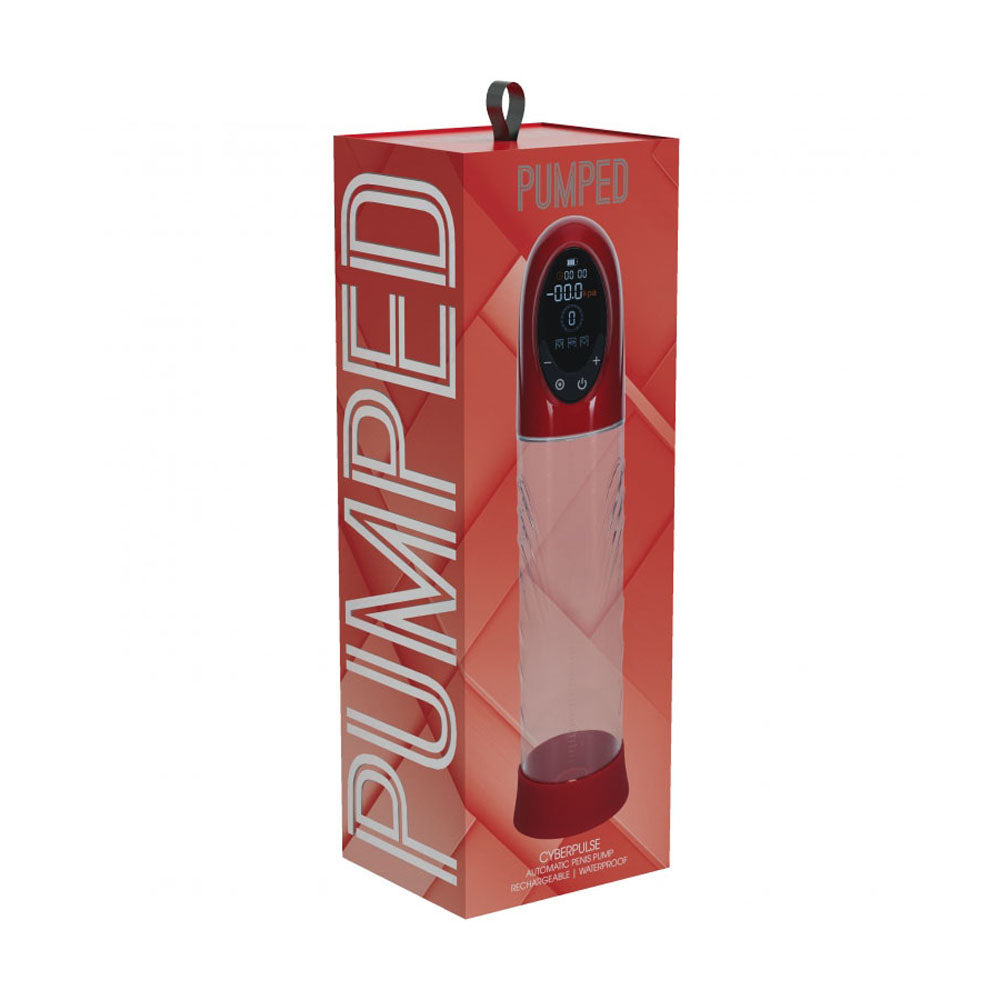 Pumped Cyberpulse Metallic Red | 8714273059550 | Discreet Personal Wellness
