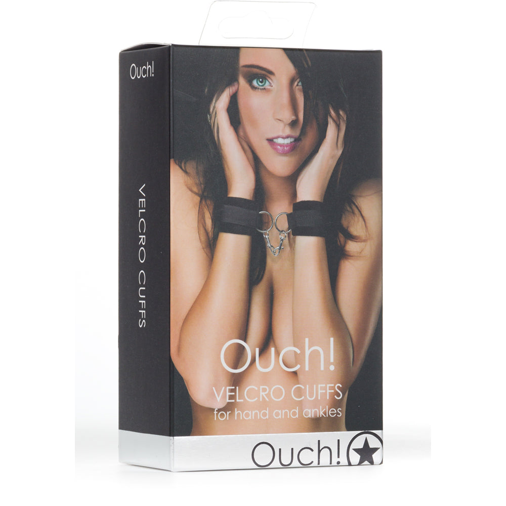 Velcro Cuffs - Black | 8714273309495 | Discreet Personal Wellness