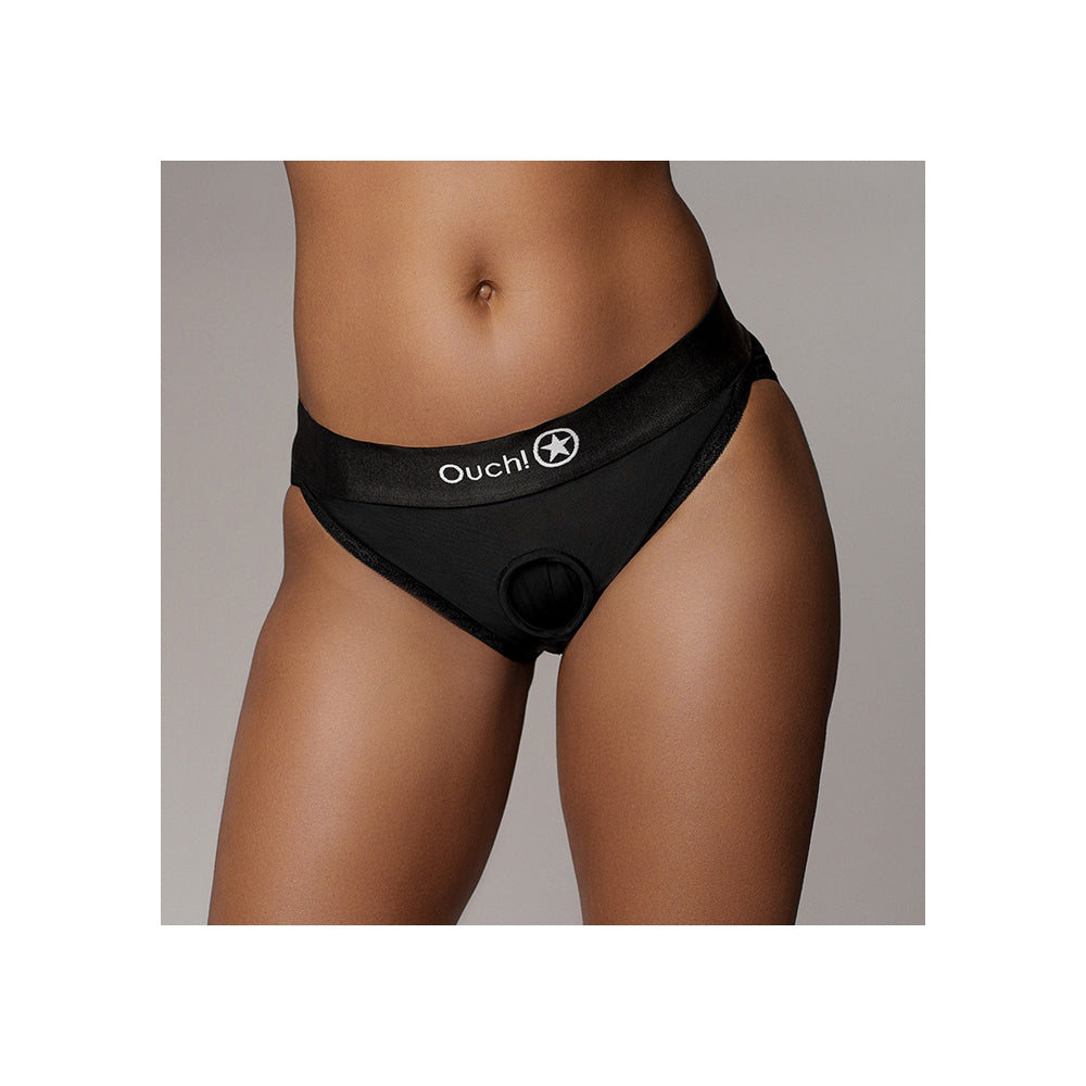 Ouch! Vibrating Strap-On Hipster M/L | 8714273493606 | Discreet Personal Wellness