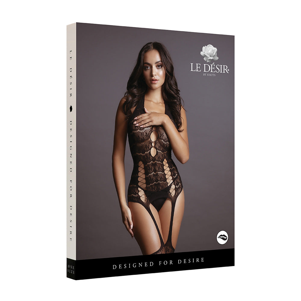 Le Desir Lace Suspender Bodystocking | 8714273495365 | Discreet Personal Wellness