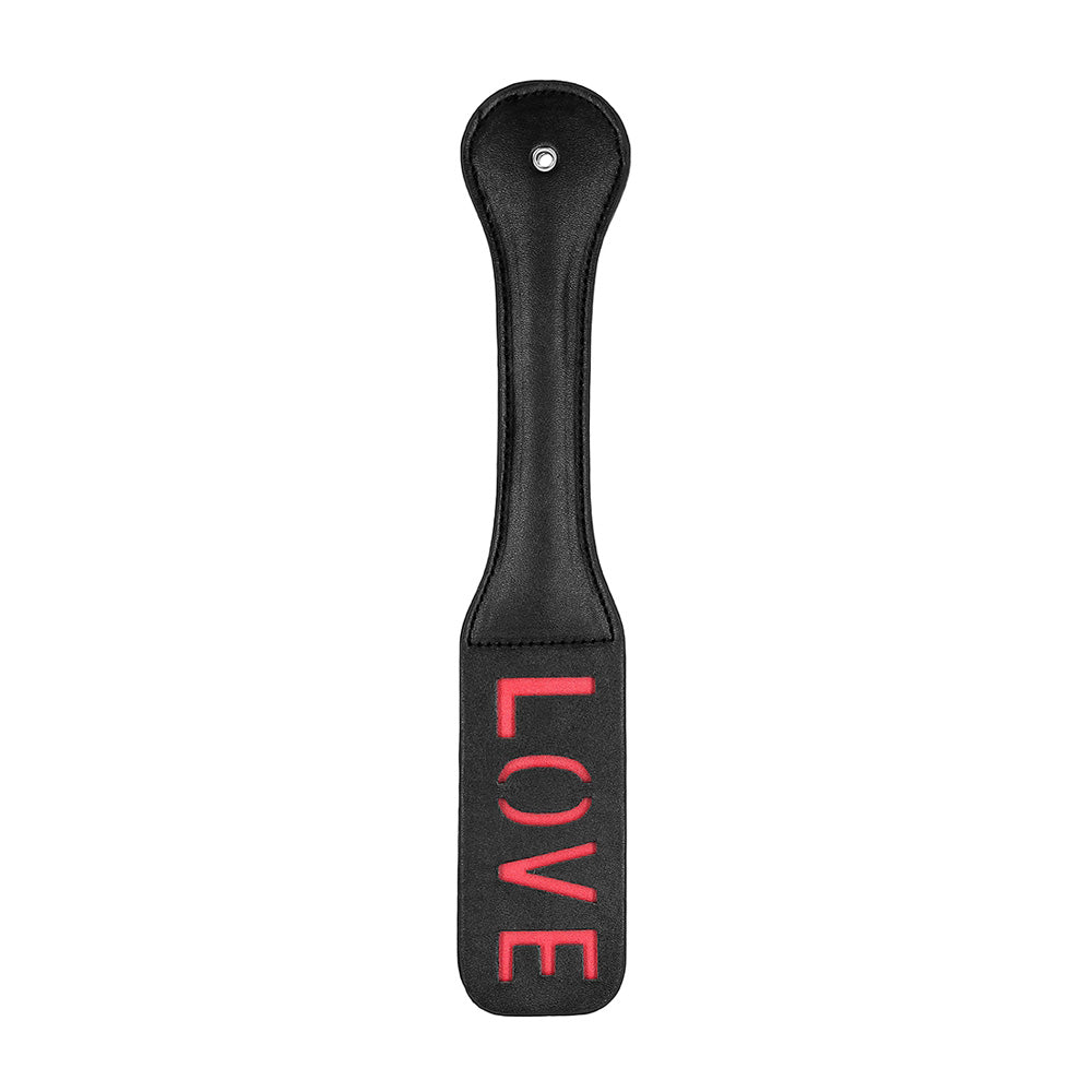Ouch! Paddle Love Black | 8714273507785 | Discreet Personal Wellness