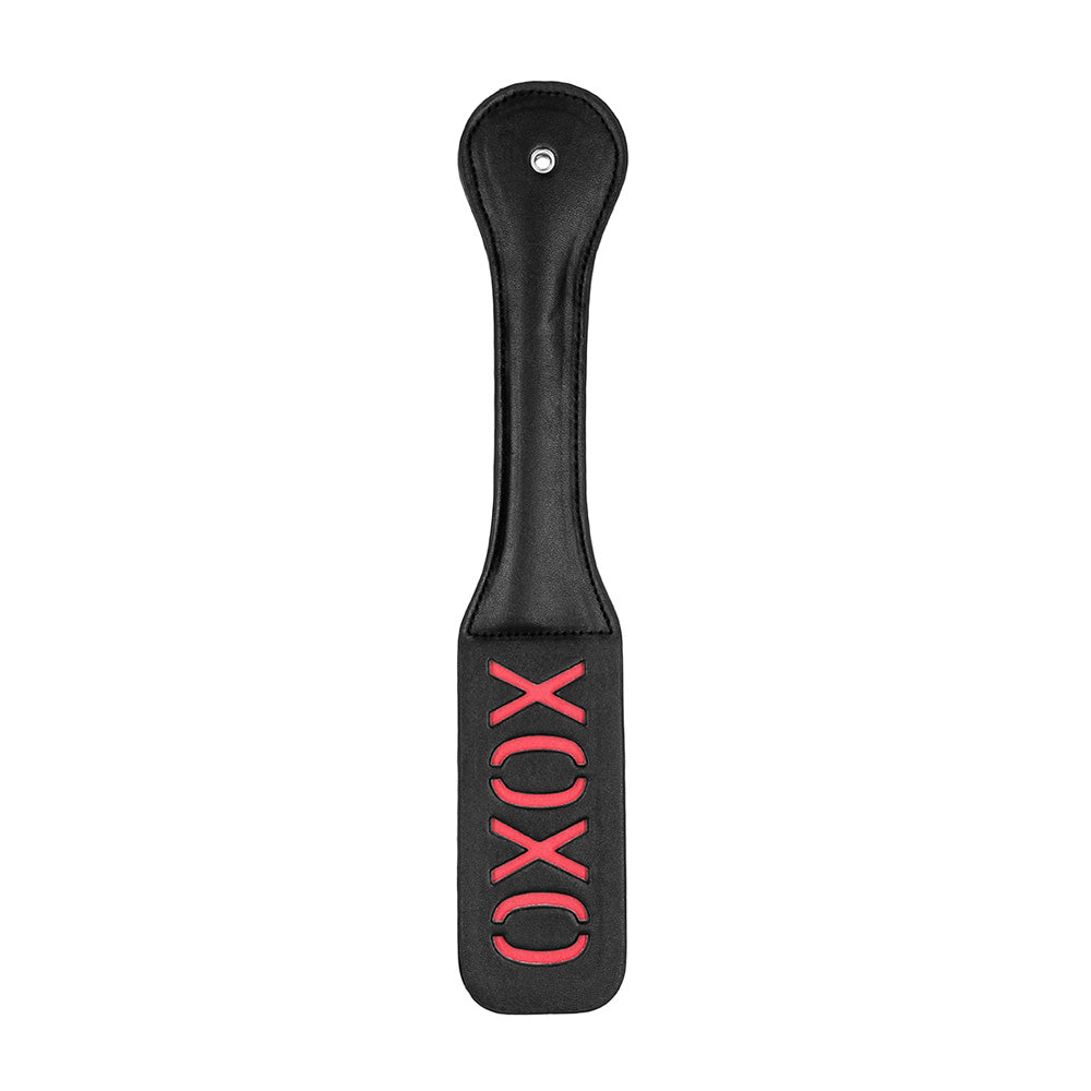 Ouch! Paddle Xoxo Black | 8714273507990 | Discreet Personal Wellness