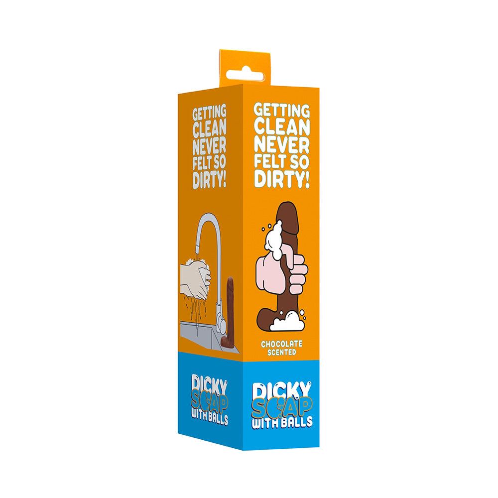 Penisy Soap With Balls Chocolate | 8714273543271 | Discreet Personal Wellness