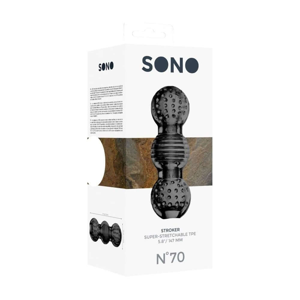 Sono No. 70 Stroker Black | 8714273549730 | Discreet Personal Wellness