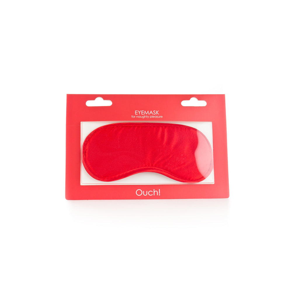Ouch! Soft Eyemask Red | 8714273598127 | Discreet Personal Wellness