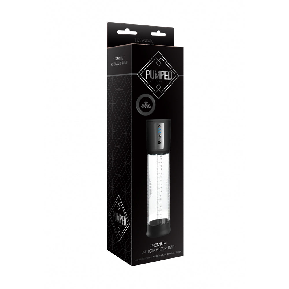 Premium Automatic Pump Transparent | 8714273924384 | Discreet Personal Wellness