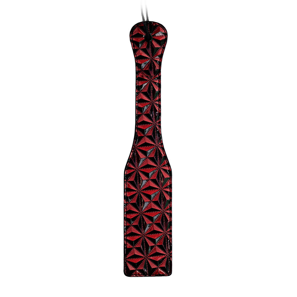 Ouch! Luxury Paddle Burgundy | 8714273928658 | Discreet Personal Wellness