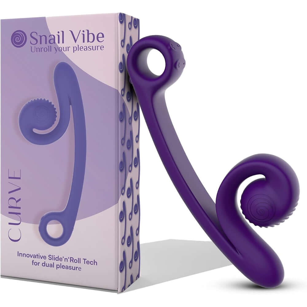 Snail Vibe Curve Purple | 8720615764341 | Discreet Personal Wellness