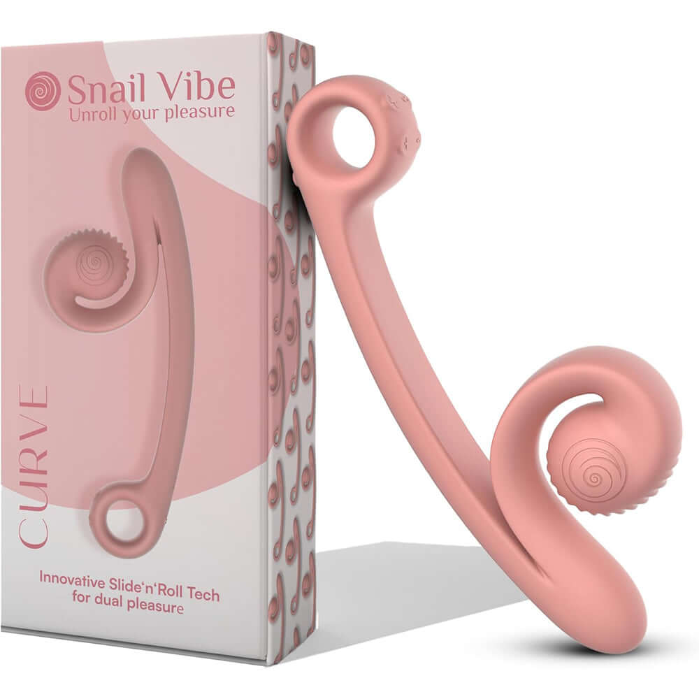Snail Vibe Curve Peach | 8720615764365 | Discreet Personal Wellness