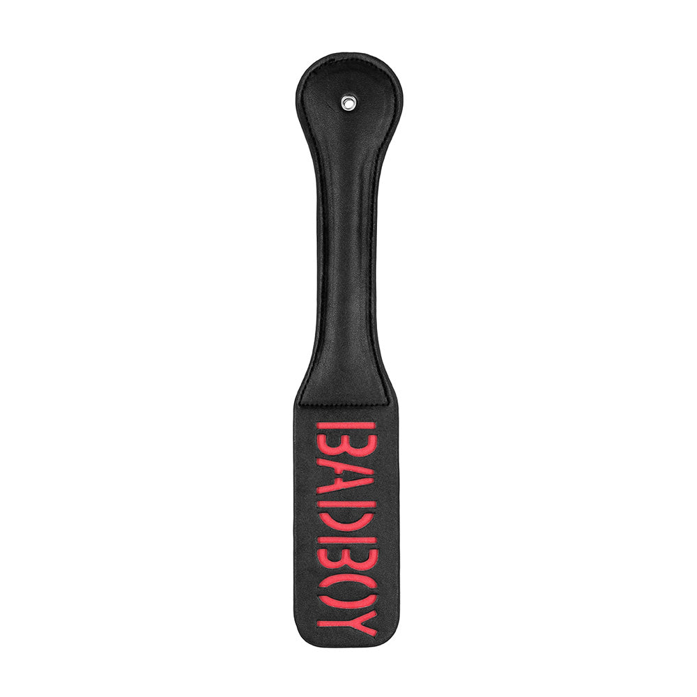 Ouch! Paddle Bad Boy Black | 8741237504153 | Discreet Personal Wellness