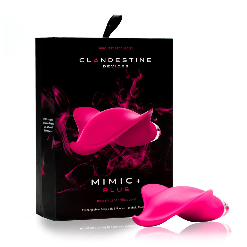 Mimic + Plus Massager Magenta | 884472024494 | Discreet Personal Wellness